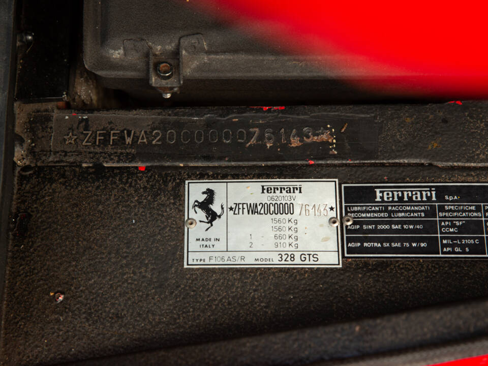 Image 46/49 of Ferrari 328 GTS (1988)