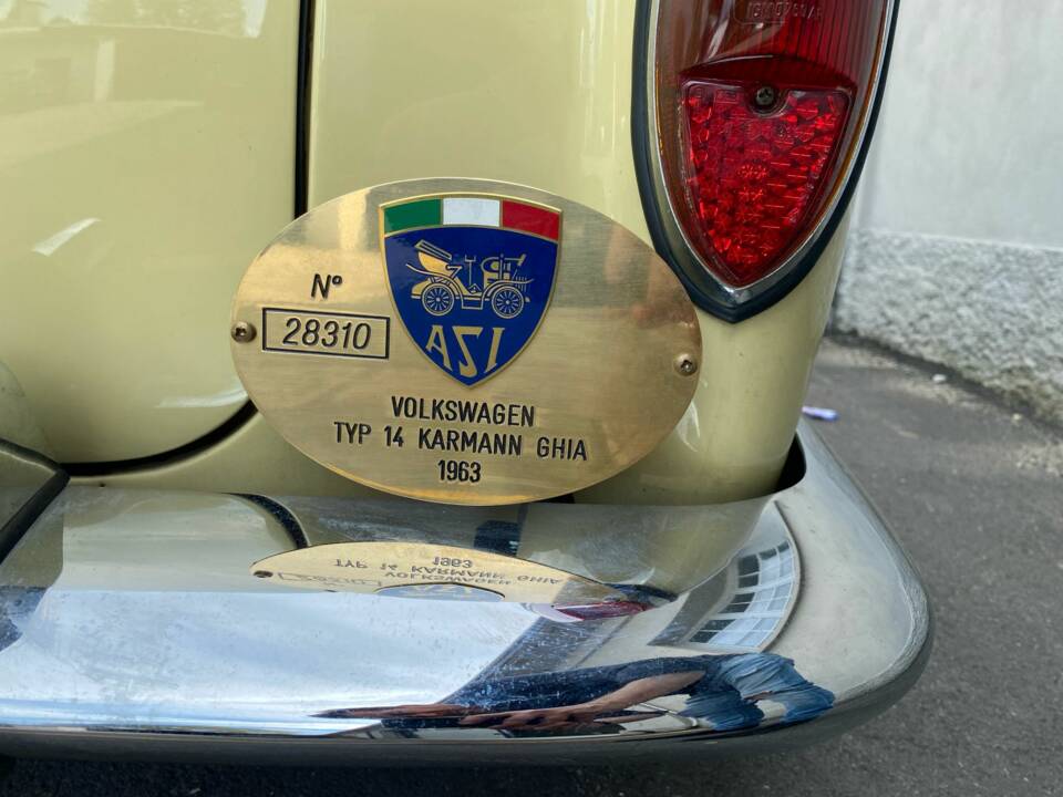 Immagine 10/26 di Volkswagen Karmann Ghia 1200 (1963)